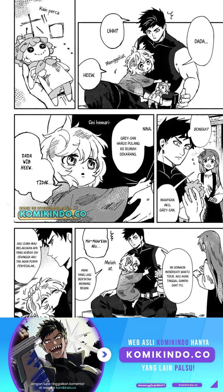 B-Rank Adventurer With an Evil Look Becomes a Daddy to the Protagonist and His Childhood Friends (Akuninzura shita B-kyuu Boukensha) Chapter 3 - halaman 4
