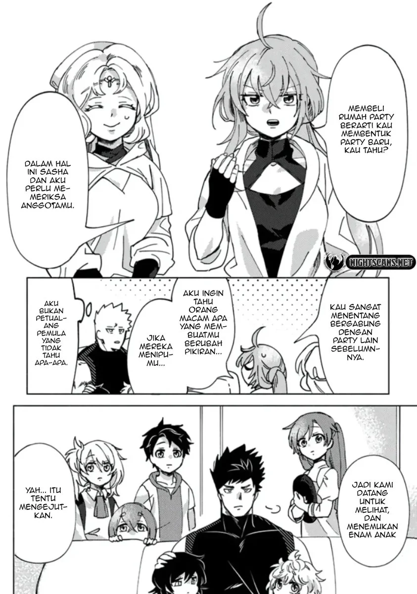 B-Rank Adventurer With an Evil Look Becomes a Daddy to the Protagonist and His Childhood Friends (Akuninzura shita B-kyuu Boukensha) Chapter 5.1 - halaman 1