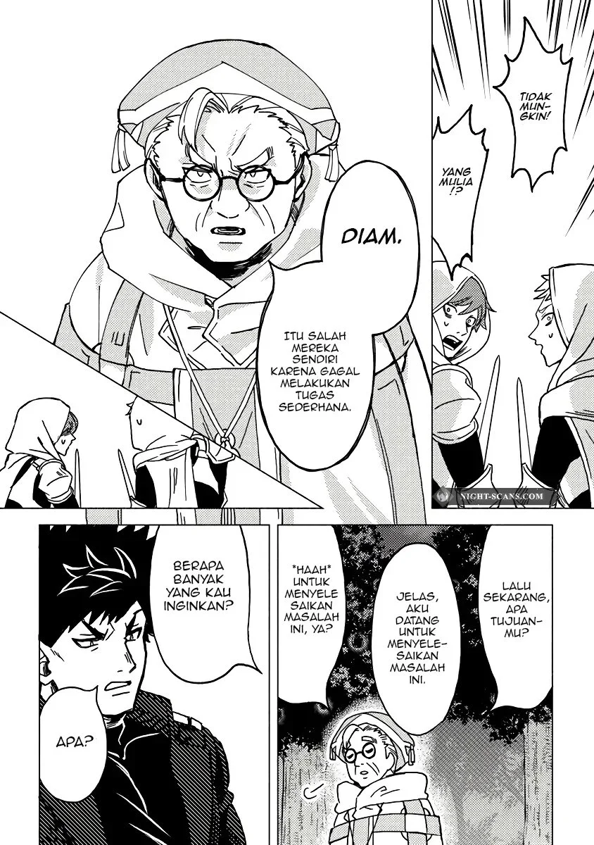 B-Rank Adventurer With an Evil Look Becomes a Daddy to the Protagonist and His Childhood Friends (Akuninzura shita B-kyuu Boukensha) Chapter 8 - halaman 1