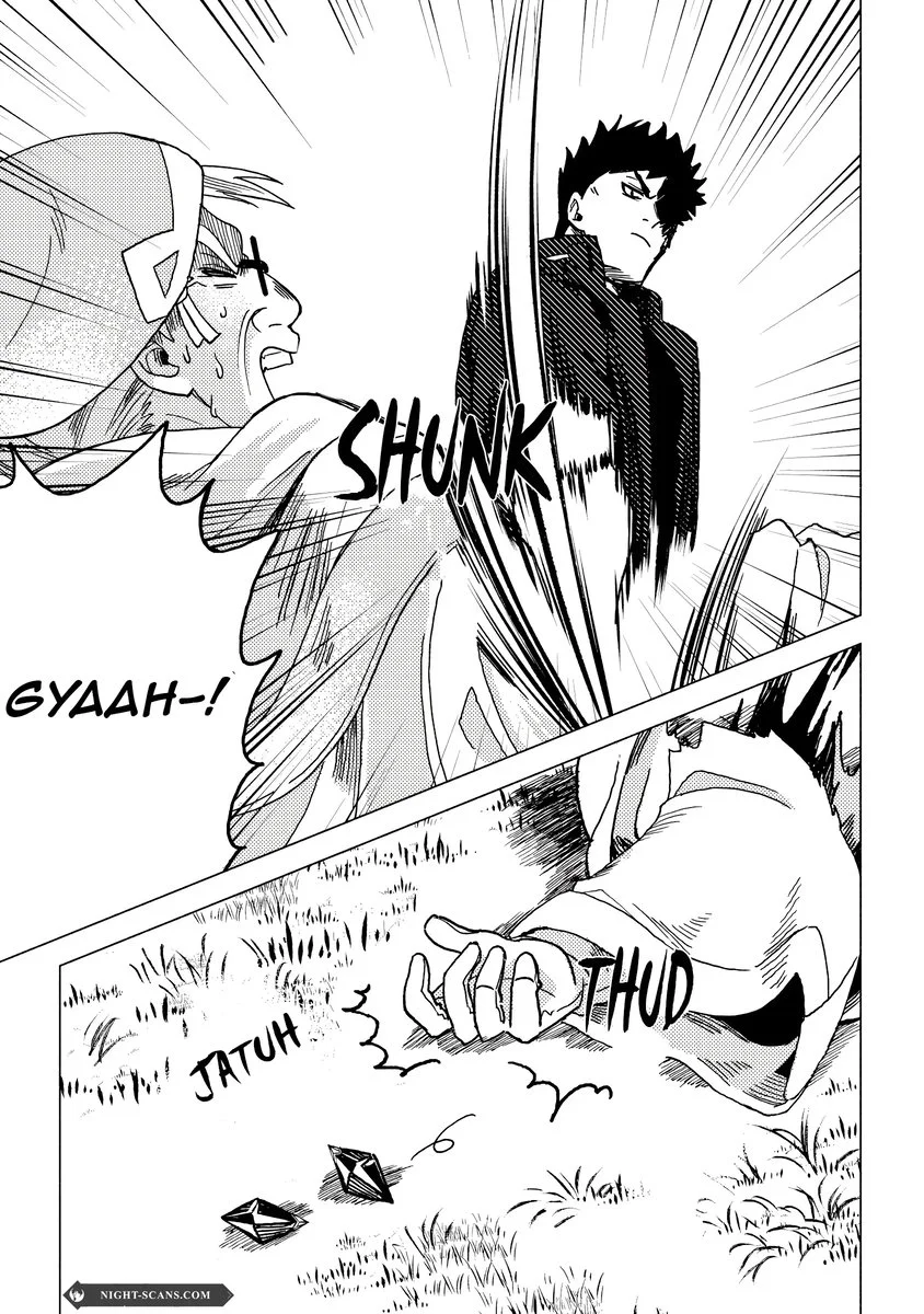 B-Rank Adventurer With an Evil Look Becomes a Daddy to the Protagonist and His Childhood Friends (Akuninzura shita B-kyuu Boukensha) Chapter 9 - halaman 1