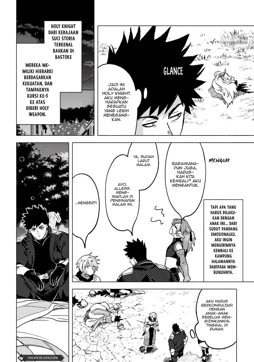 B-Rank Adventurer With an Evil Look Becomes a Daddy to the Protagonist and His Childhood Friends (Akuninzura shita B-kyuu Boukensha) Chapter 9 - halaman 8