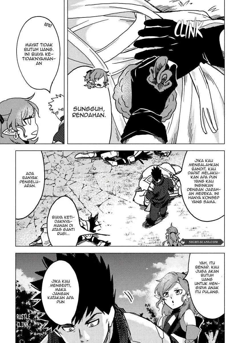 B-Rank Adventurer With an Evil Look Becomes a Daddy to the Protagonist and His Childhood Friends (Akuninzura shita B-kyuu Boukensha) Chapter 9 - halaman 9