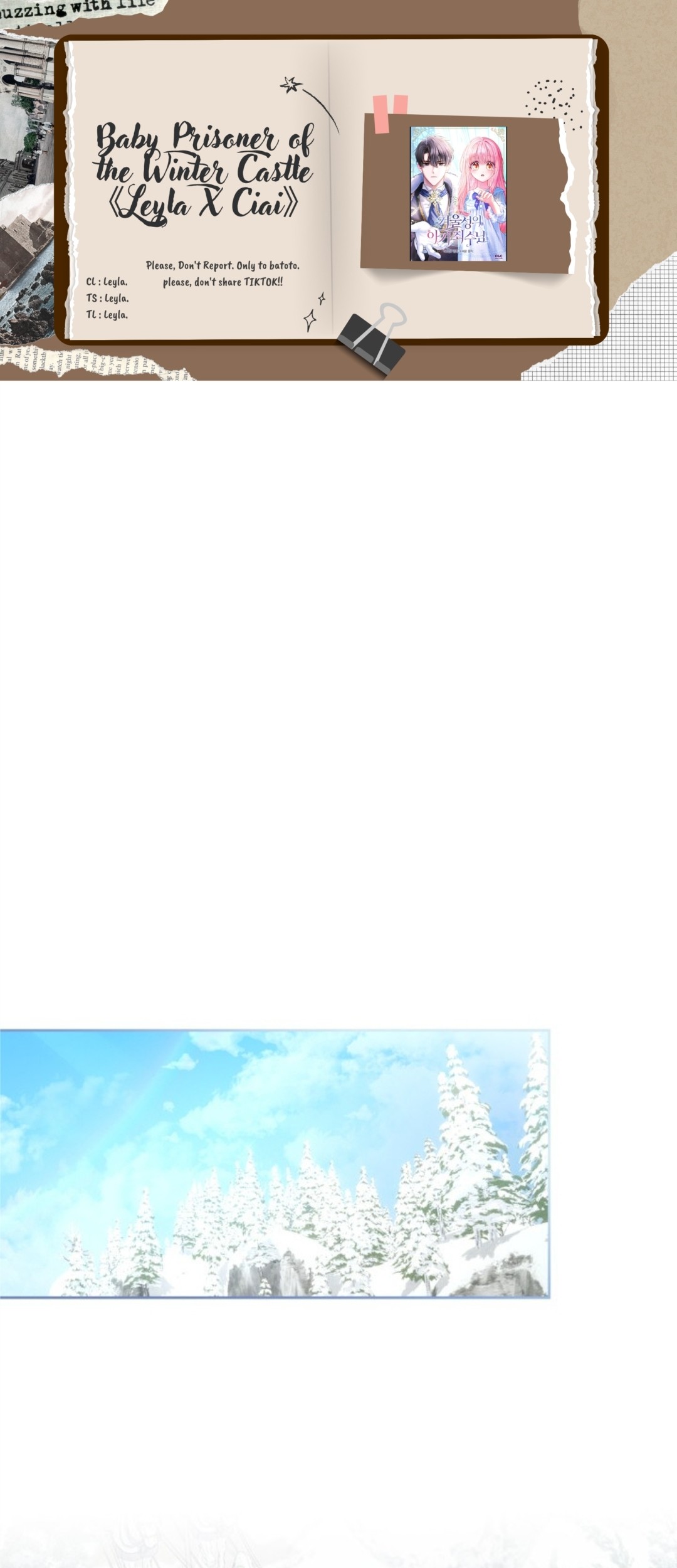 Baby Prisoner of Winter Castle Chapter 18 - halaman 1