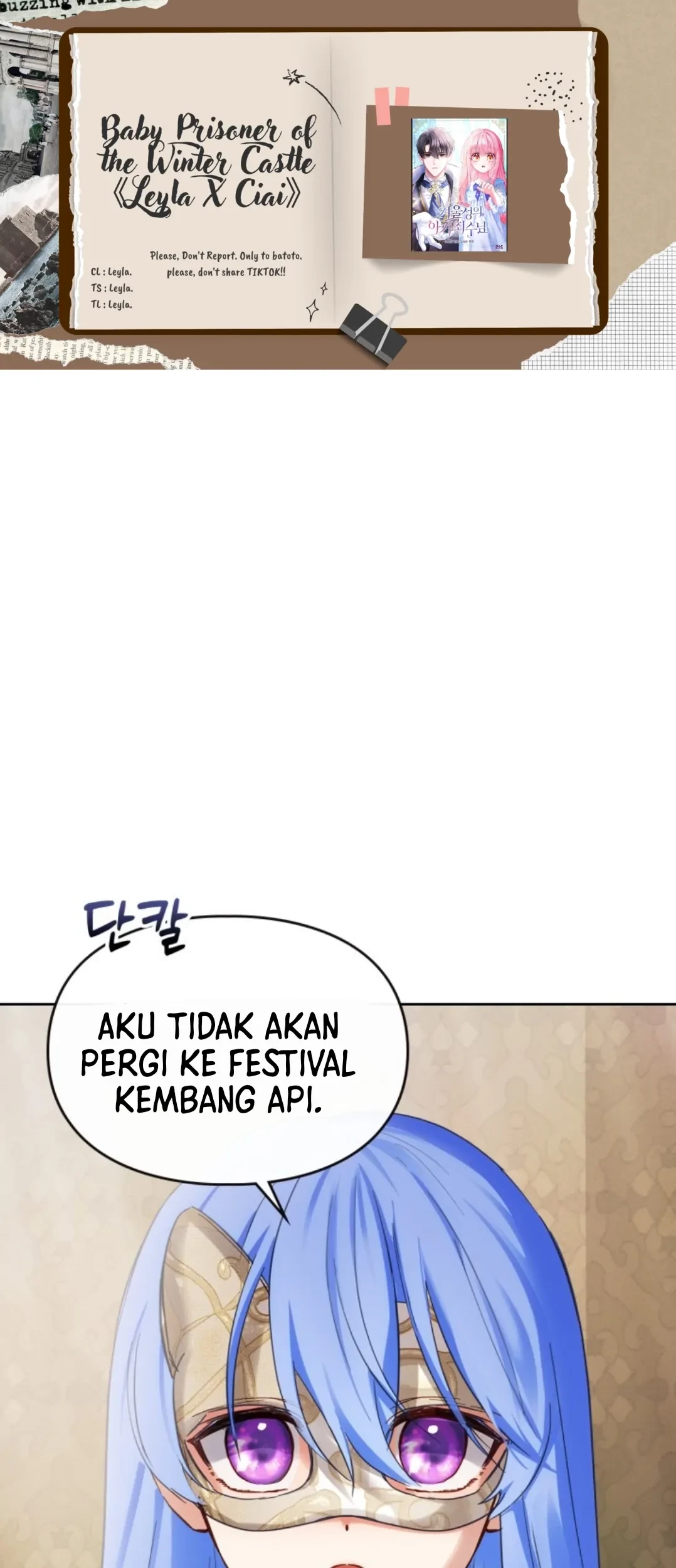 Baby Prisoner of Winter Castle Chapter 23 - halaman 1