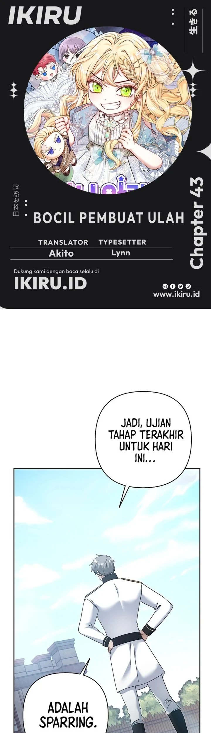 Baby Trouble Maker Chapter 43 - halaman 1