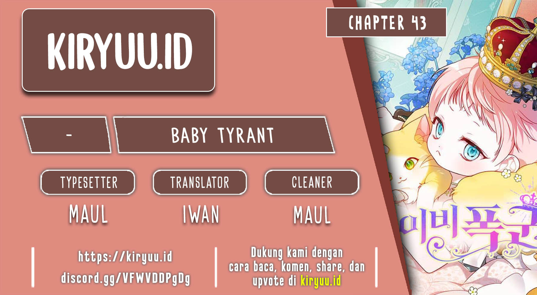 Baby Tyrant Chapter 43 - halaman 1