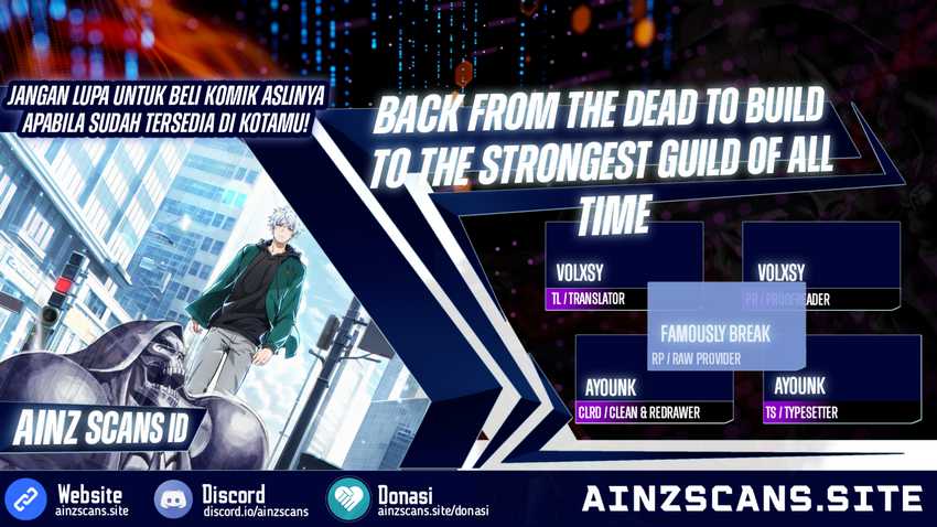 Back From The Dead To Build To The Strongest Guild Of All Time Chapter 2 - halaman 1