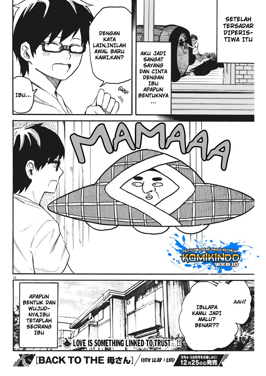Back to the Kaasan Chapter 16 - halaman 20