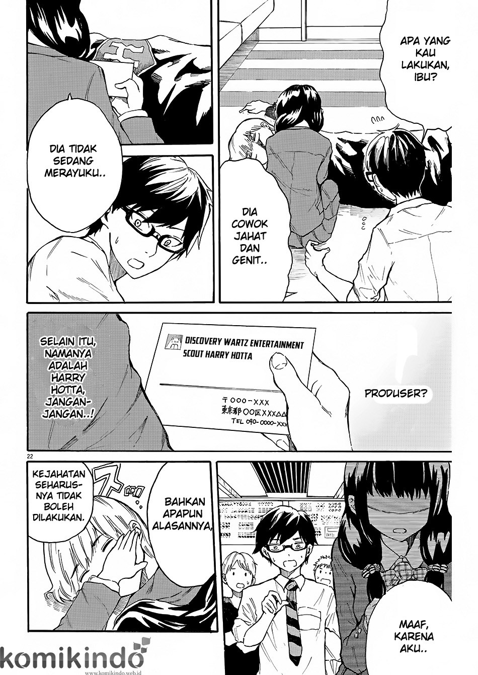 Back to the Kaasan Chapter 2 - halaman 22