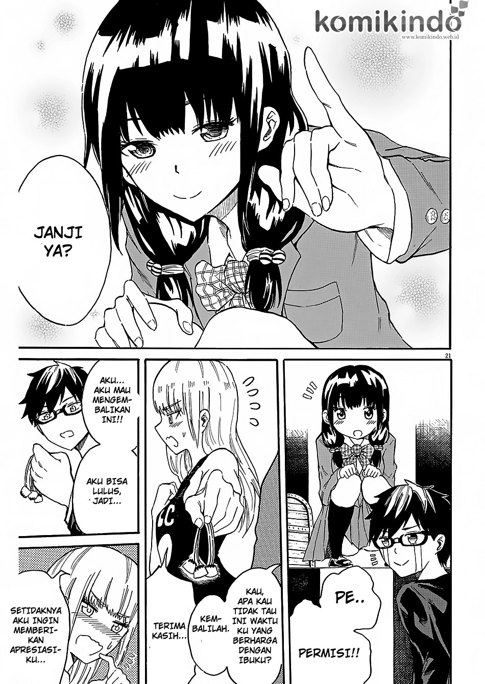 Back to the Kaasan Chapter 3 - halaman 22