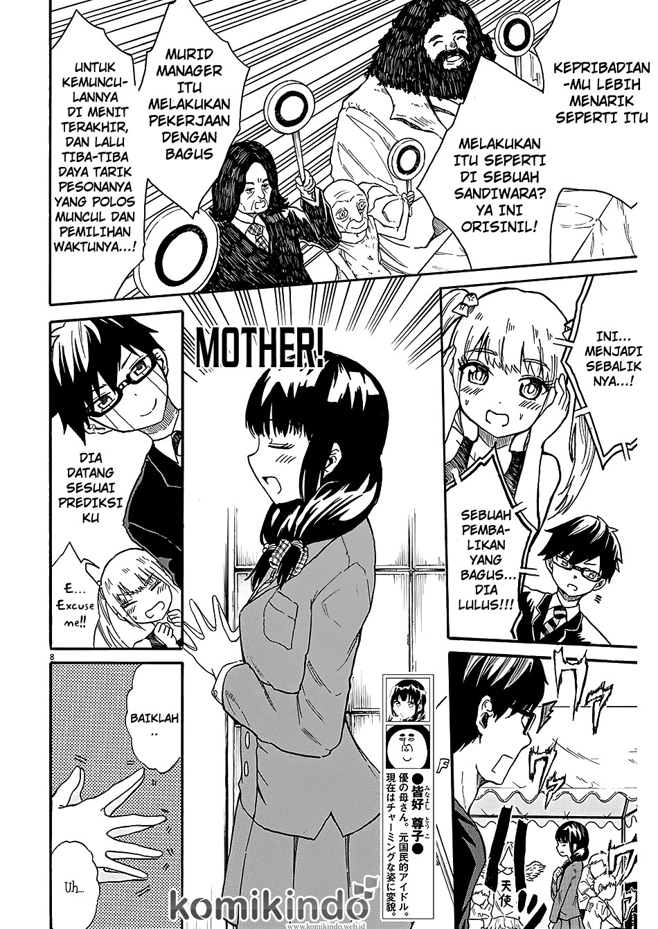 Back to the Kaasan Chapter 3 - halaman 9