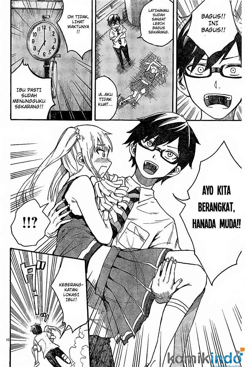 Back to the Kaasan Chapter 7 - halaman 11