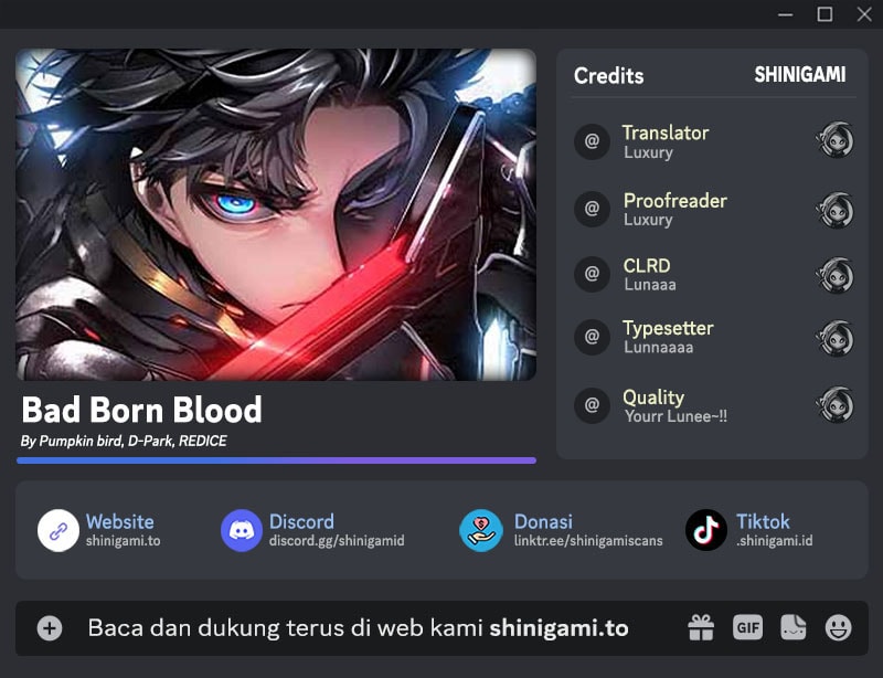 Bad Born Blood Chapter 51 - halaman 1