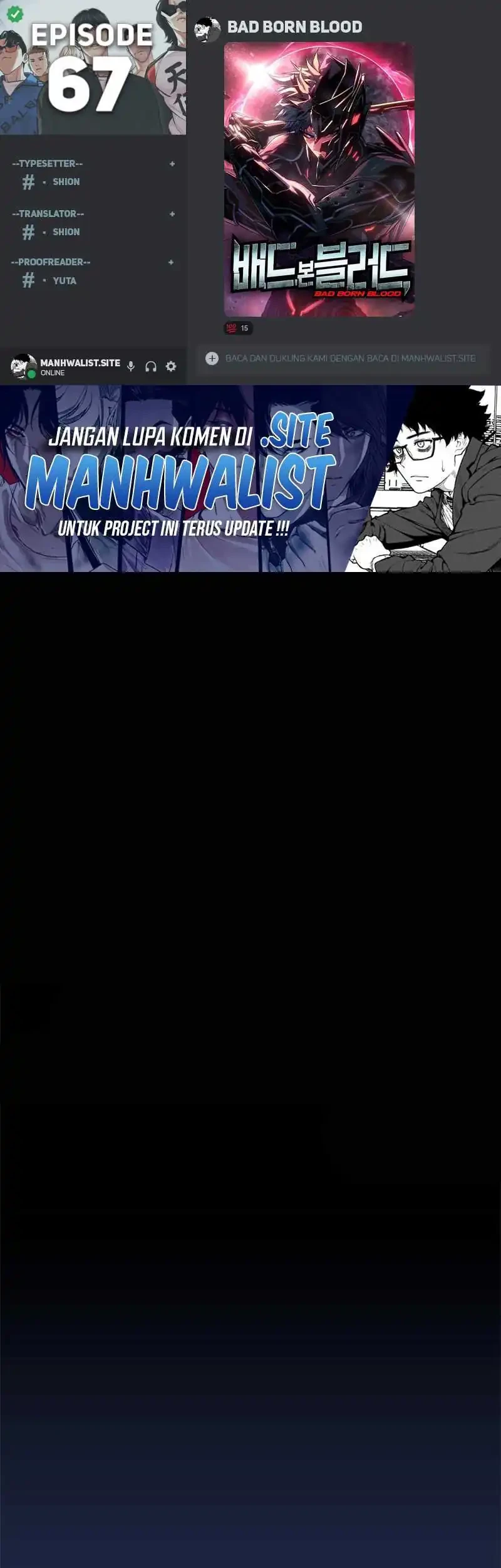 Bad Born Blood Chapter 67 - halaman 1