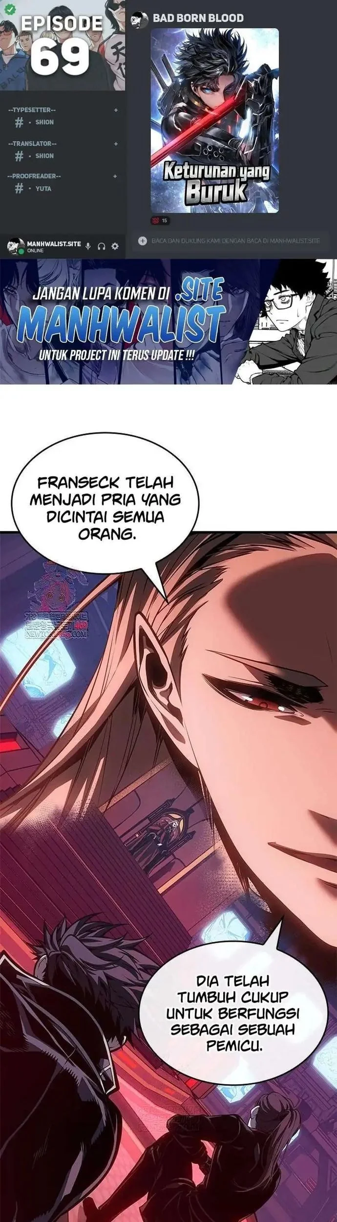 Bad Born Blood Chapter 69 - halaman 1
