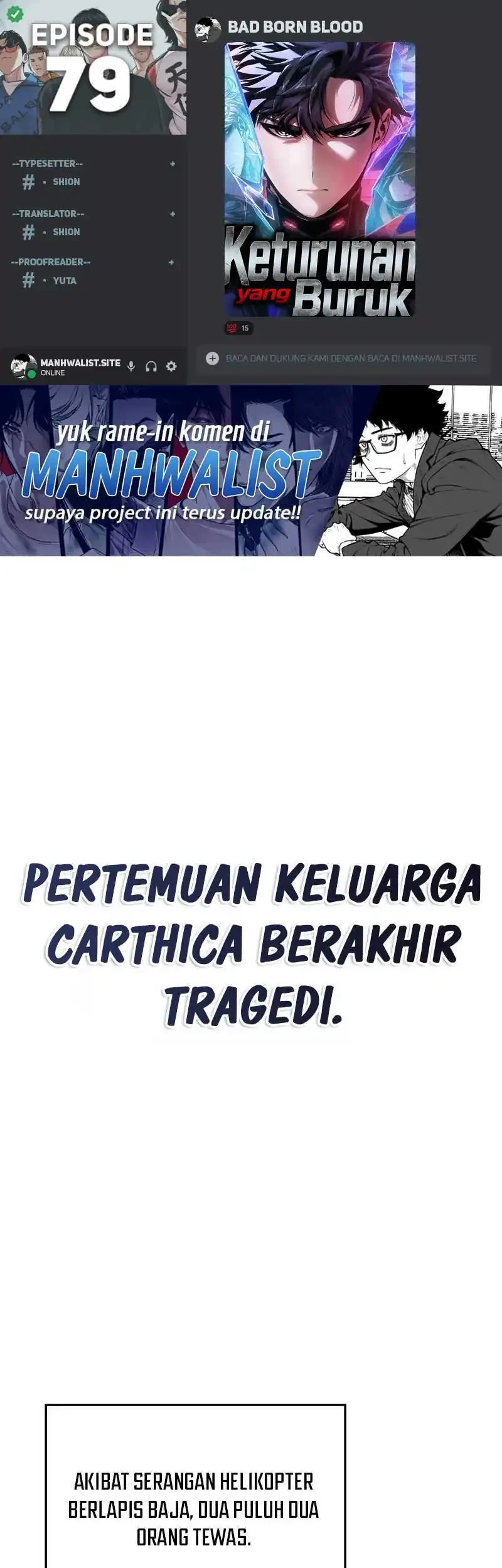 Bad Born Blood Chapter 79 - halaman 1