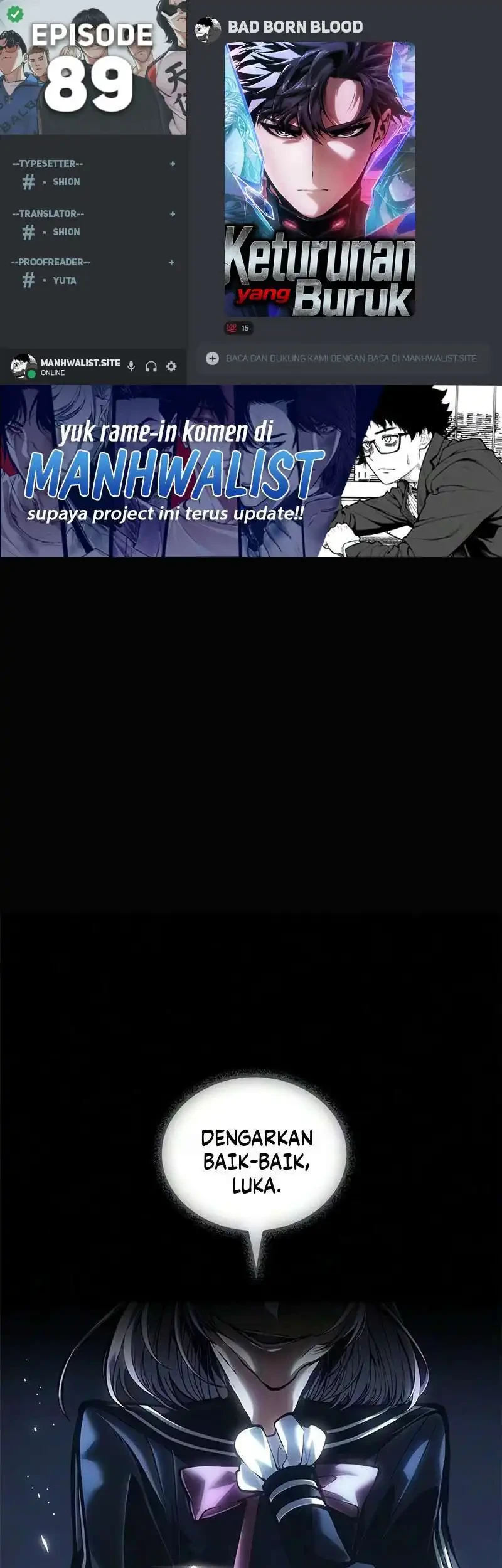 Bad Born Blood Chapter 89 - halaman 1