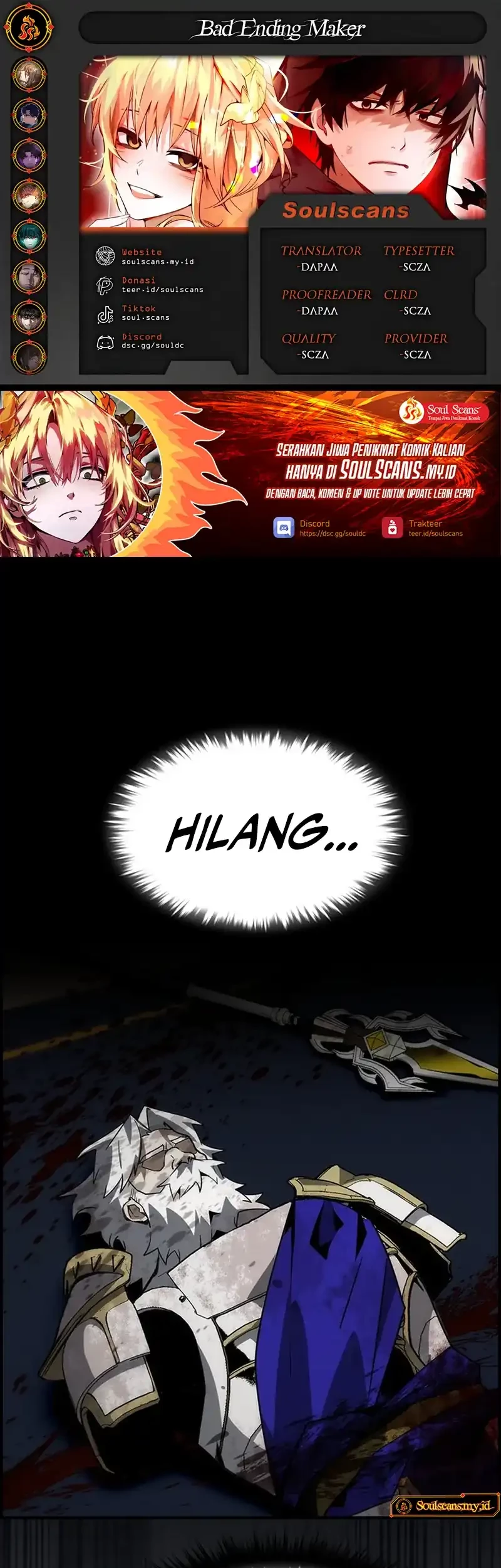 Bad Ending Maker Chapter 75 - halaman 1