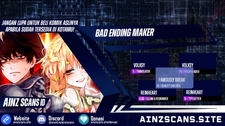 Bad Ending Maker Chapter 8 - halaman 1