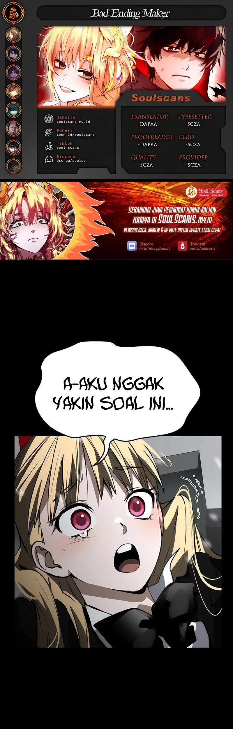 Bad Ending Maker Chapter 83 - halaman 1