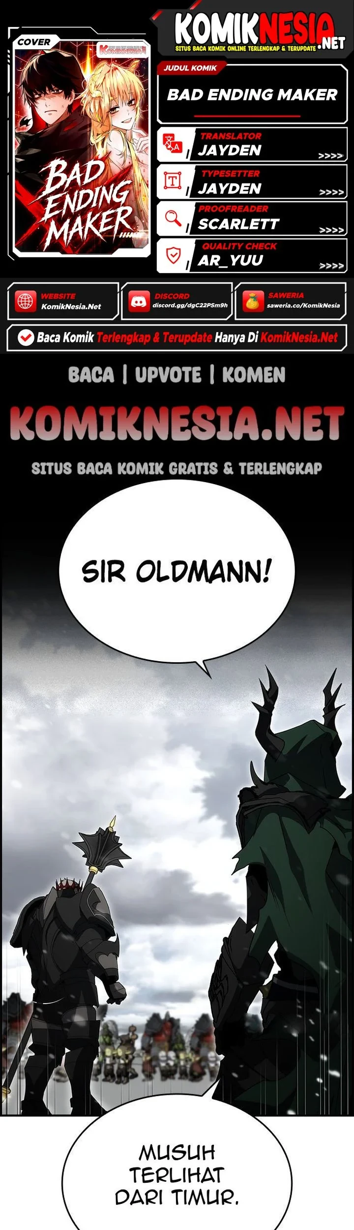 Bad Ending Maker Chapter 91 - halaman 1