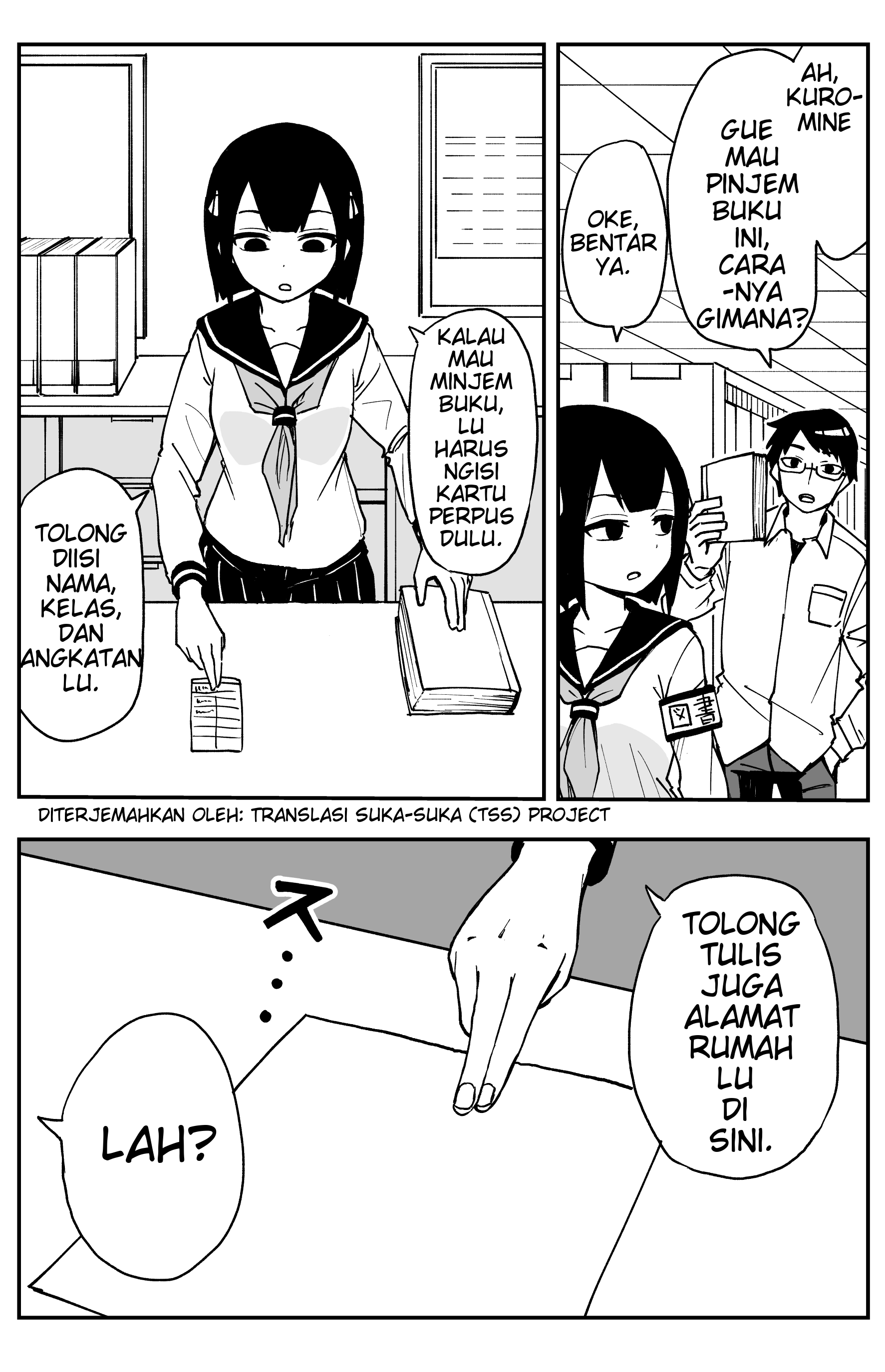 Bad Librarian Chapter 0 - halaman 1
