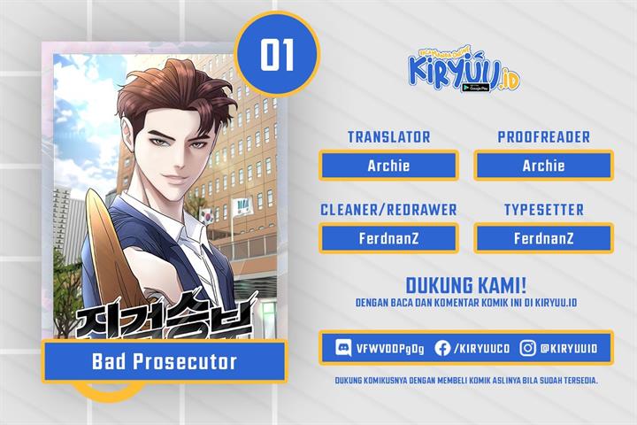 Bad Prosecutor – Sword Showdown Chapter 1 - halaman 1
