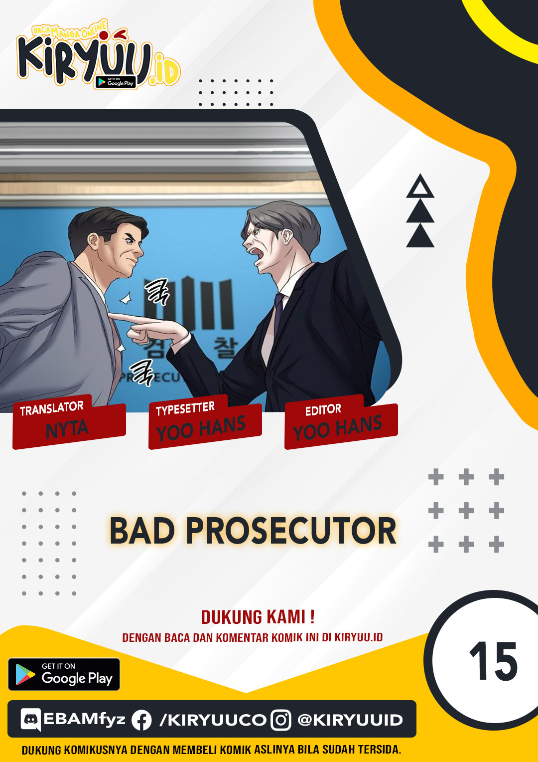 Bad Prosecutor – Sword Showdown Chapter 15 - halaman 1