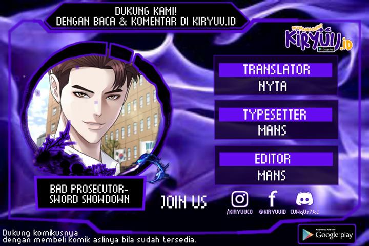Bad Prosecutor – Sword Showdown Chapter 3 - halaman 1
