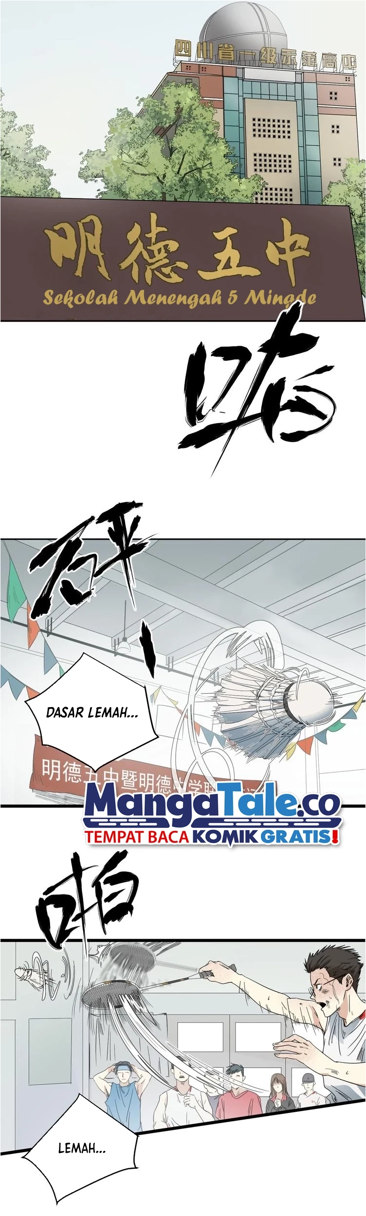 Badminton Ghost Chapter 1 - halaman 10