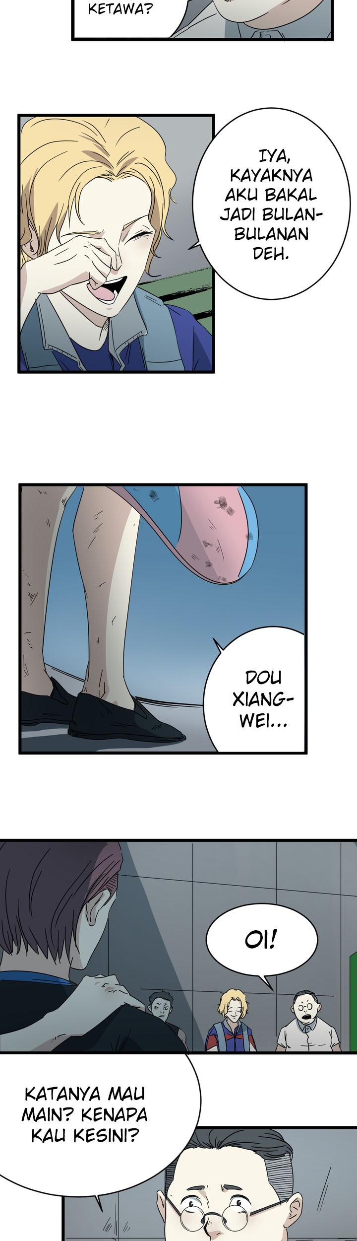 Badminton Ghost Chapter 11 - halaman 18