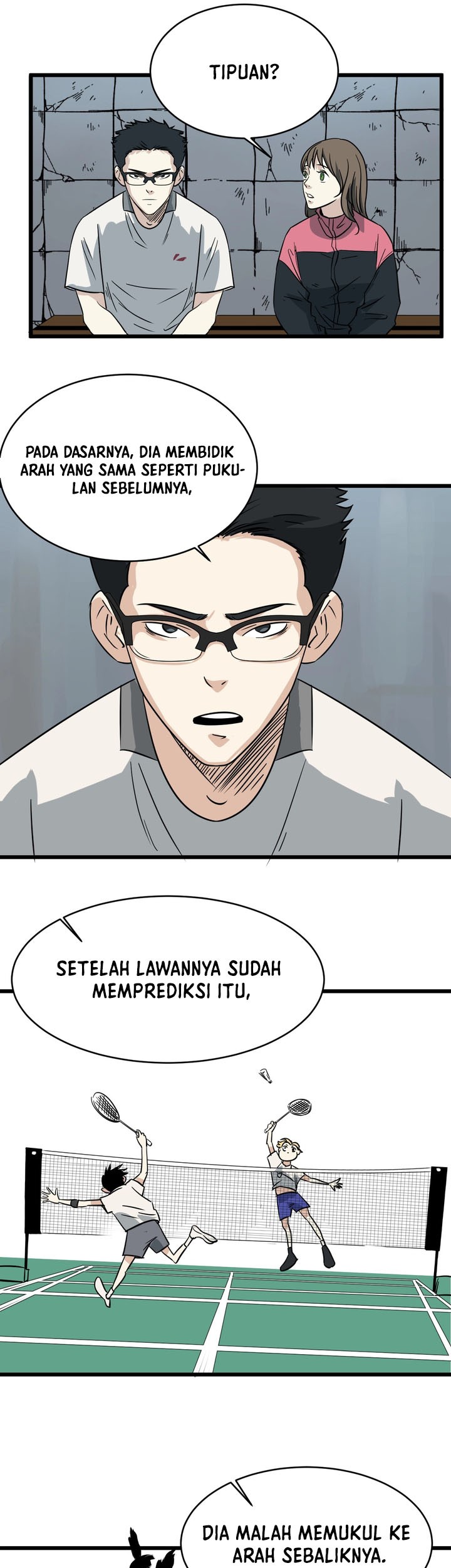 Badminton Ghost Chapter 15 - halaman 8