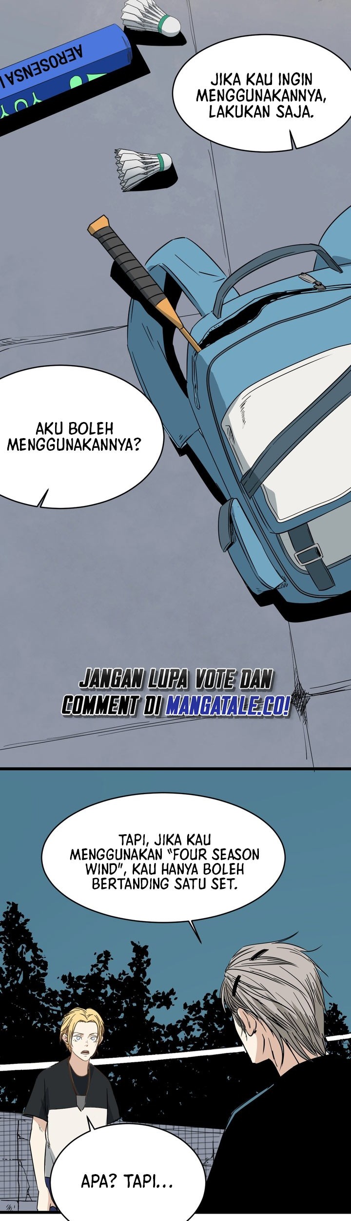 Badminton Ghost Chapter 17 - halaman 3