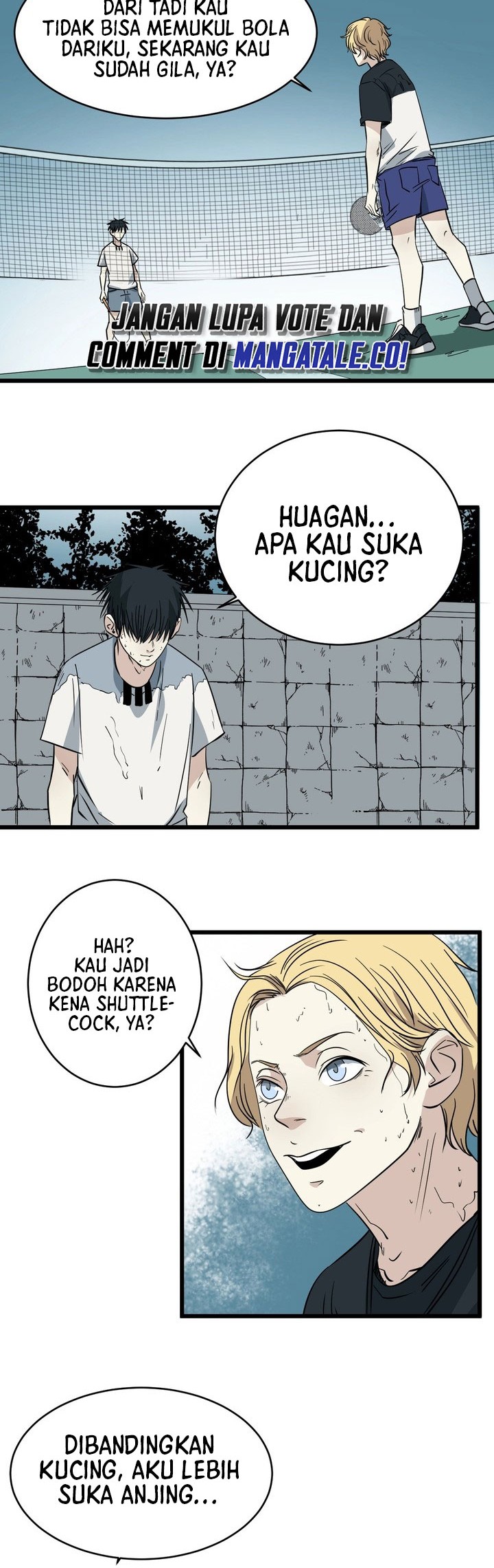 Badminton Ghost Chapter 18 - halaman 8