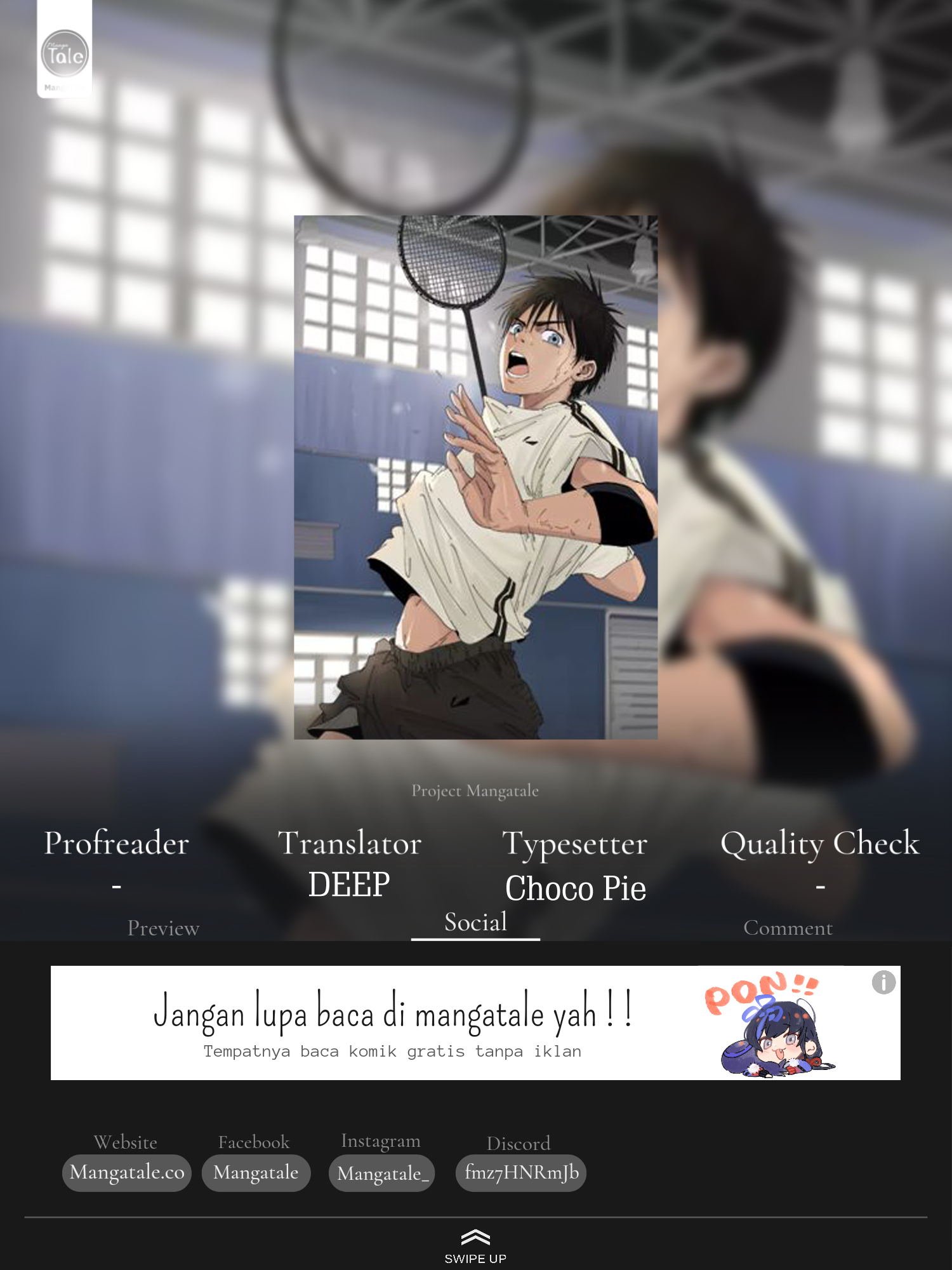 Badminton Ghost Chapter 3 - halaman 1