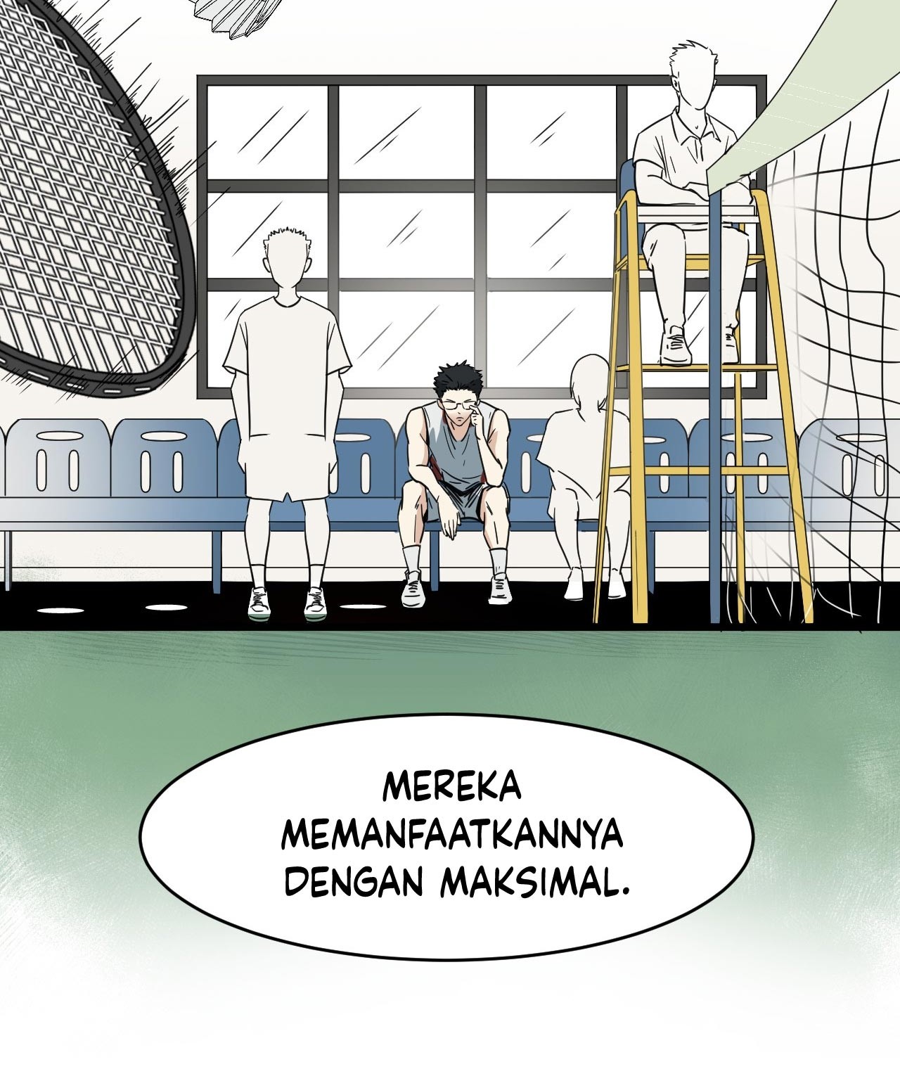 Badminton Ghost Chapter 3 - halaman 8
