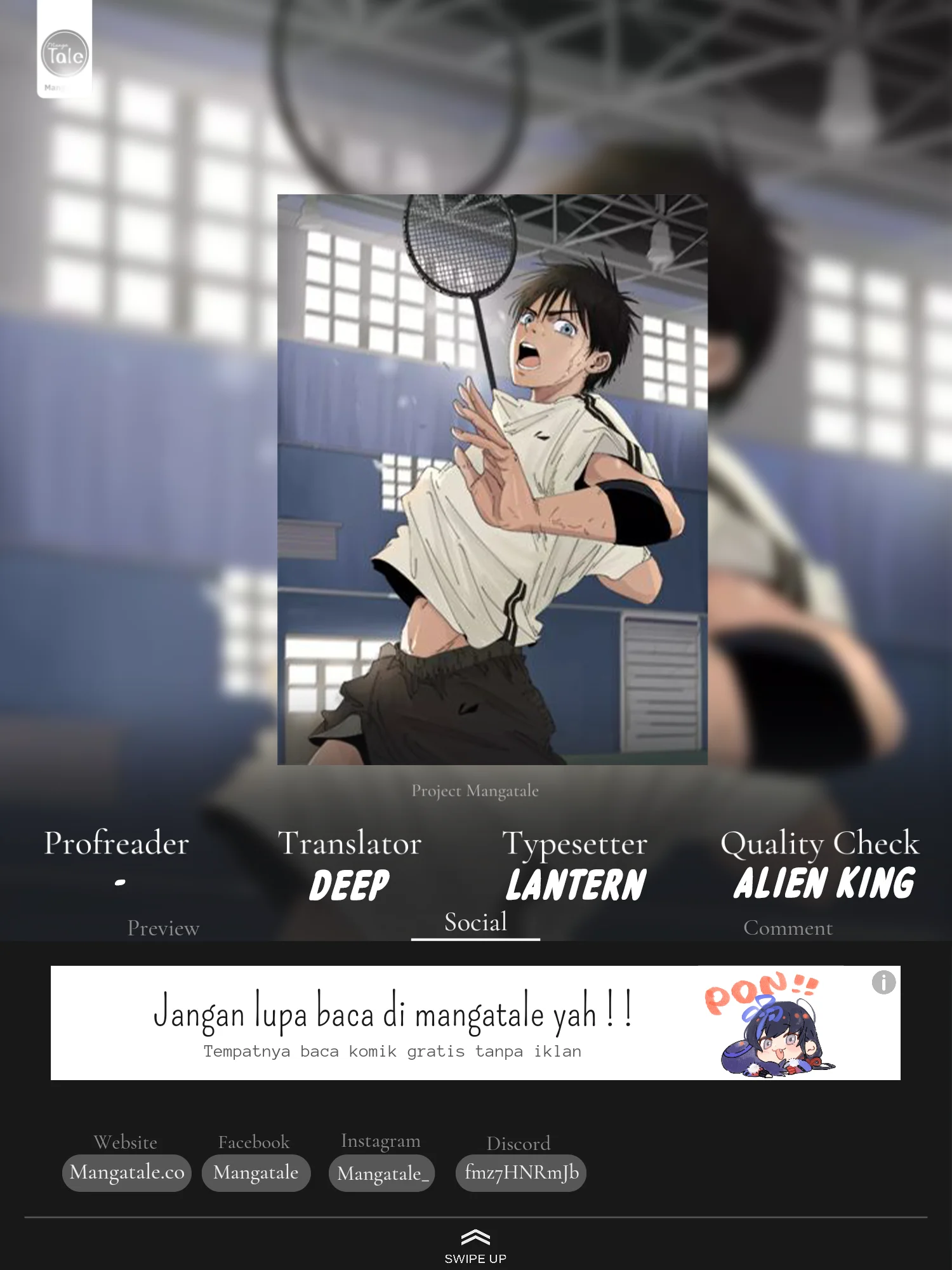 Badminton Ghost Chapter 5 - halaman 1