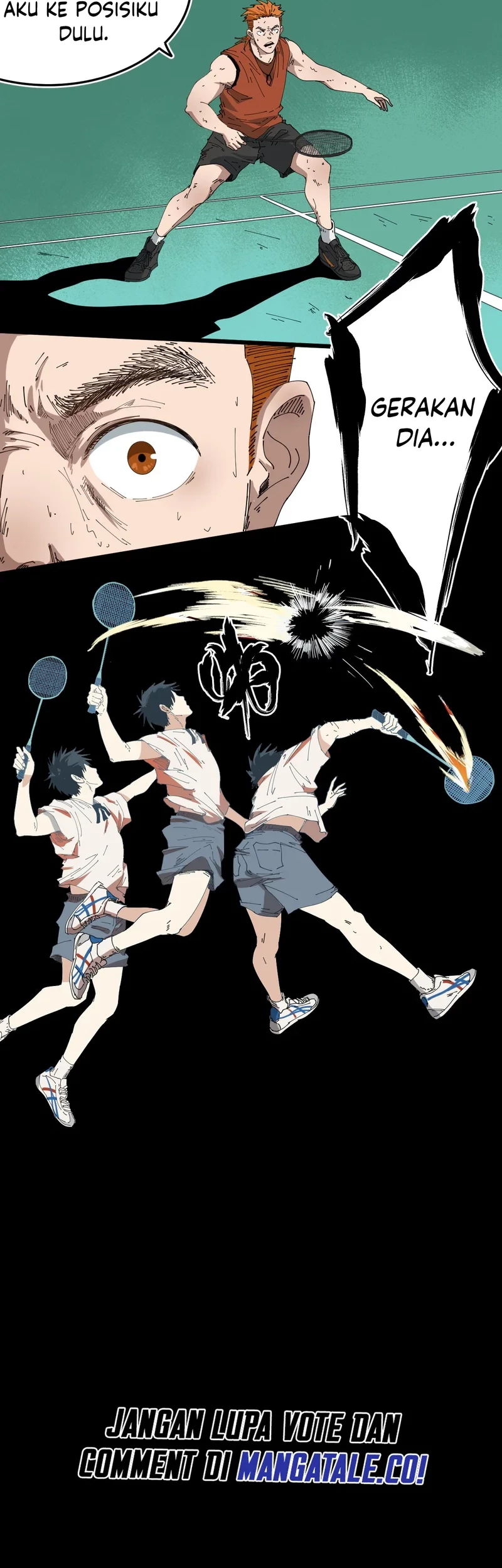 Badminton Ghost Chapter 6 - halaman 17