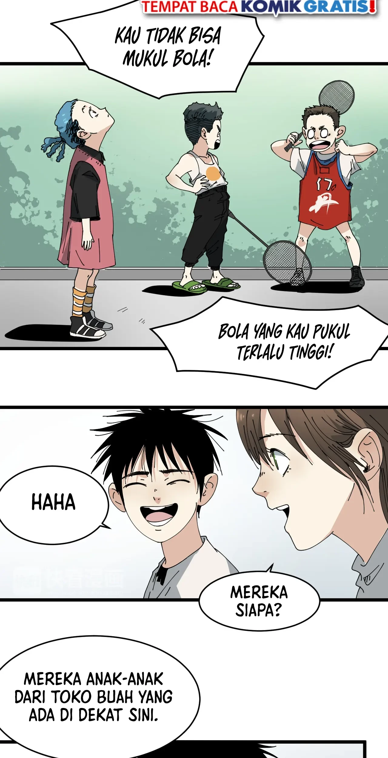 Badminton Ghost Chapter 8 - halaman 8