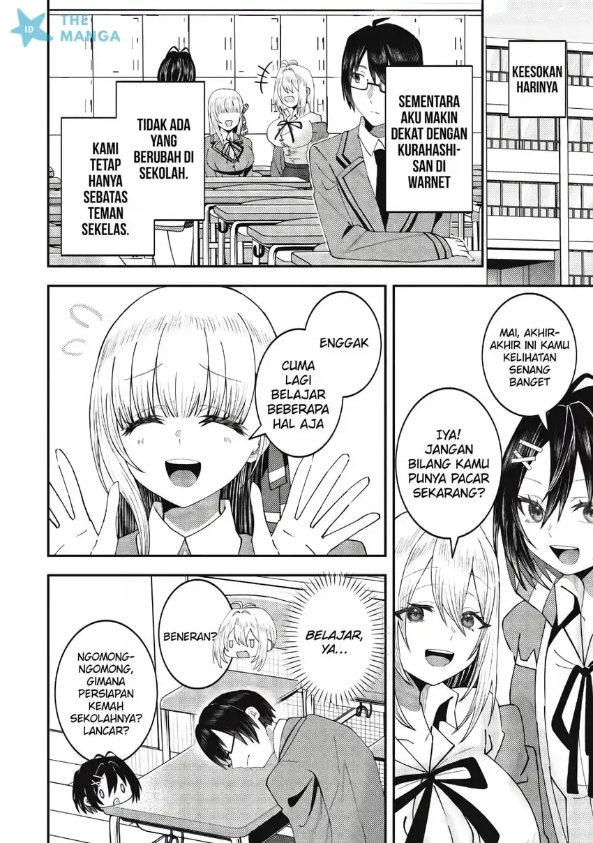 Baitosaki no Net Café ga, Nazeka Class no Bishoujo-tachi no Tamariba ni Natta Ken. Chapter 3 - halaman 21