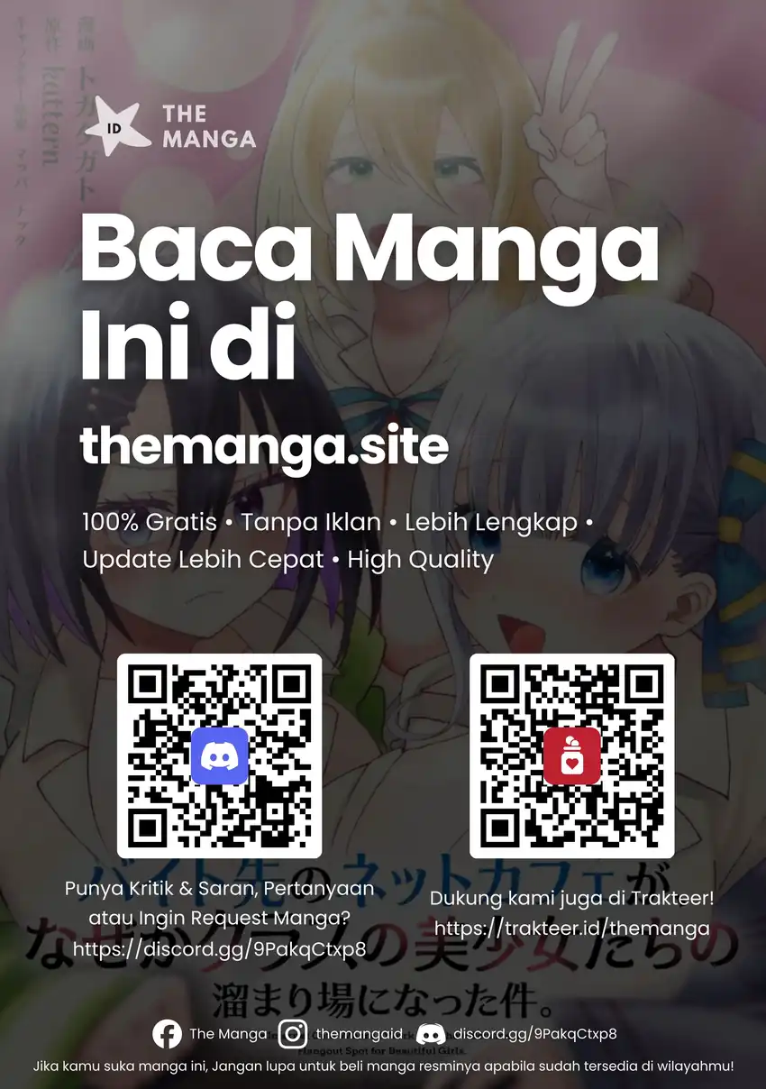 Baitosaki no Net Café ga, Nazeka Class no Bishoujo-tachi no Tamariba ni Natta Ken. Chapter 3 - halaman 28