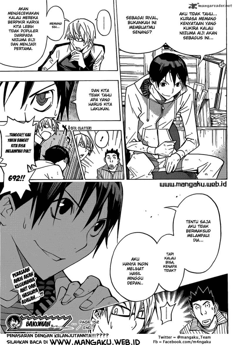 Bakuman. Chapter 152 - halaman 19