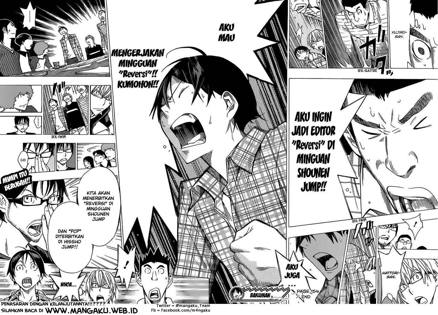 Bakuman. Chapter 154 - halaman 18
