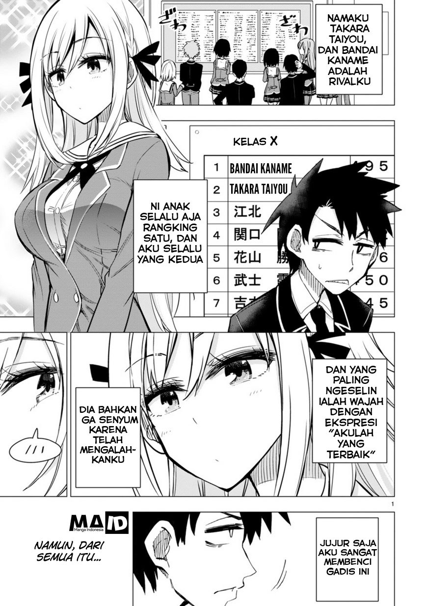 Bandai Kaname wa Asobitai Chapter 1 - halaman 3