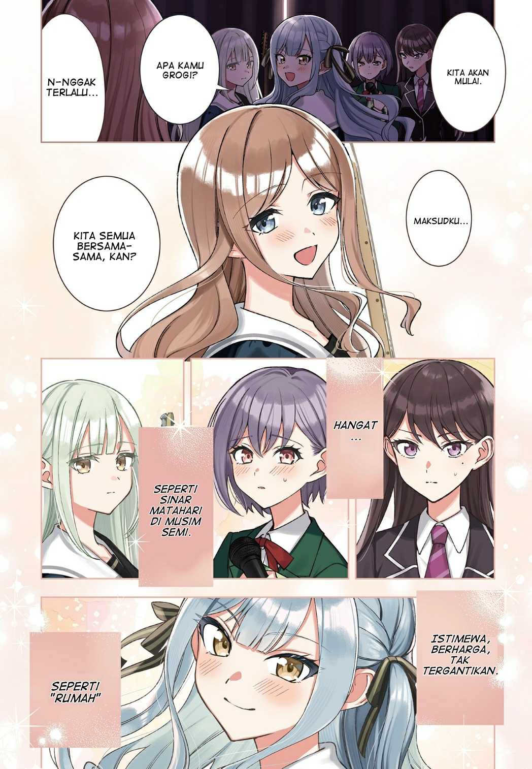 BanG Dream! It's MyGO!!!!! Ame ni Soyoide Hare wo Kou Chapter 1 - halaman 1