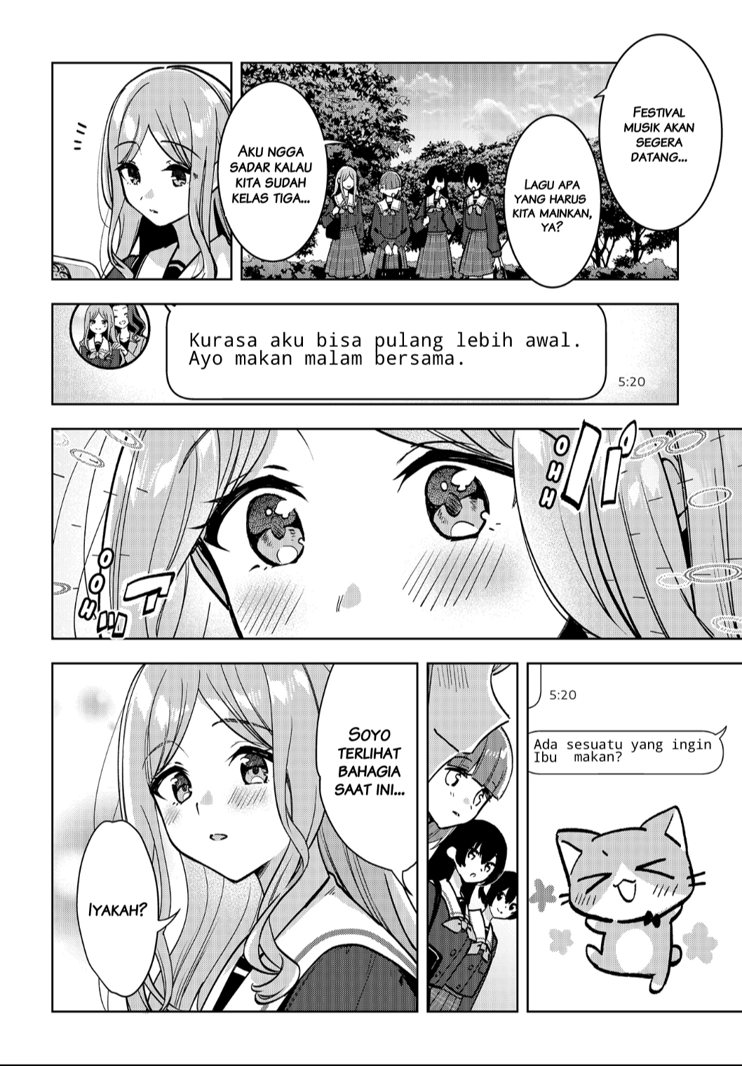 BanG Dream! It's MyGO!!!!! Ame ni Soyoide Hare wo Kou Chapter 1 - halaman 7