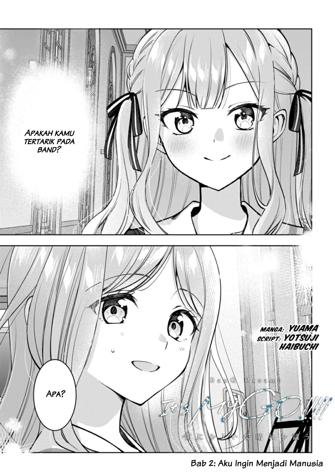 BanG Dream! It's MyGO!!!!! Ame ni Soyoide Hare wo Kou Chapter 2 - halaman 1