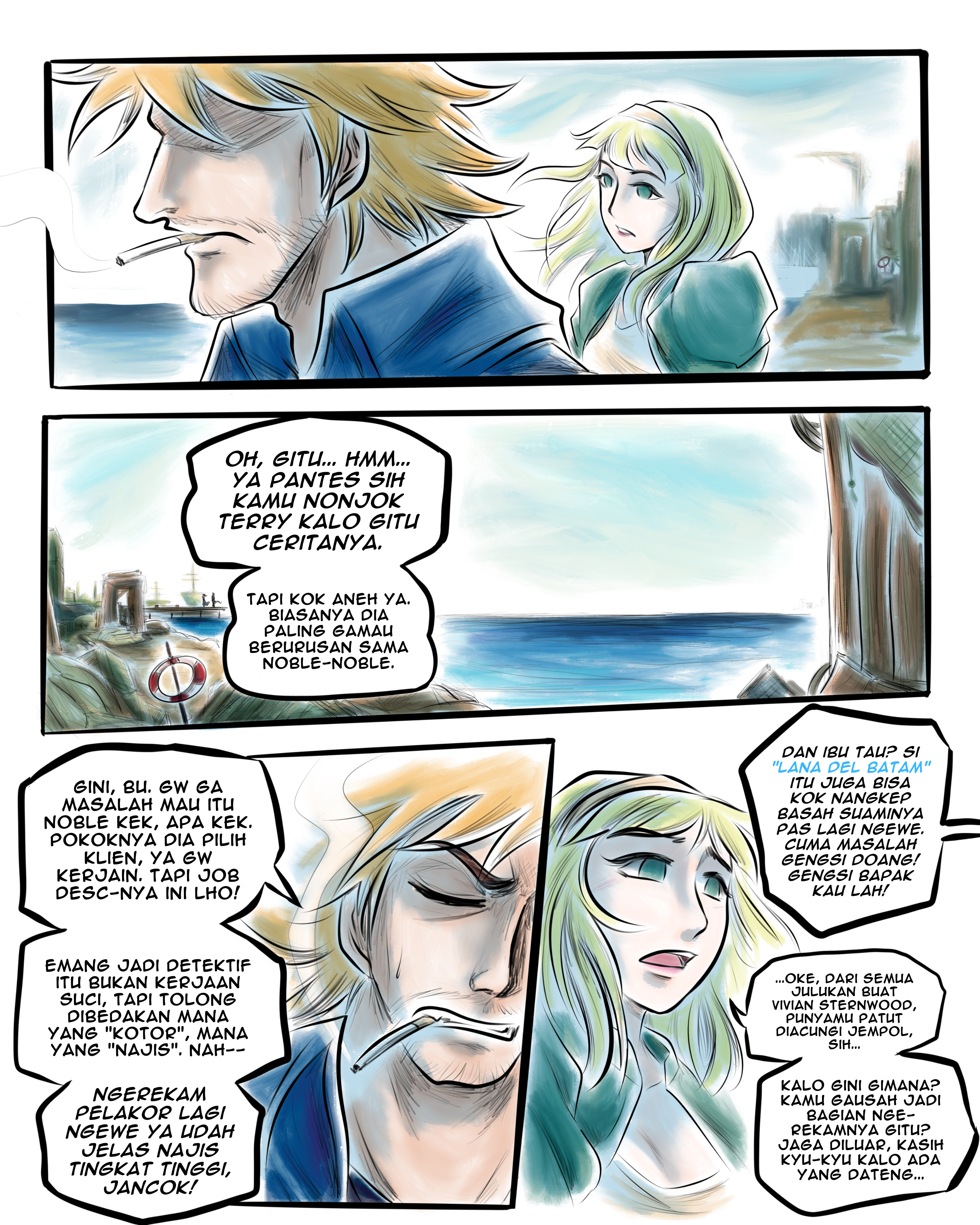 Batam Confidential: Gutter & Gold Chapter 1 - halaman 8
