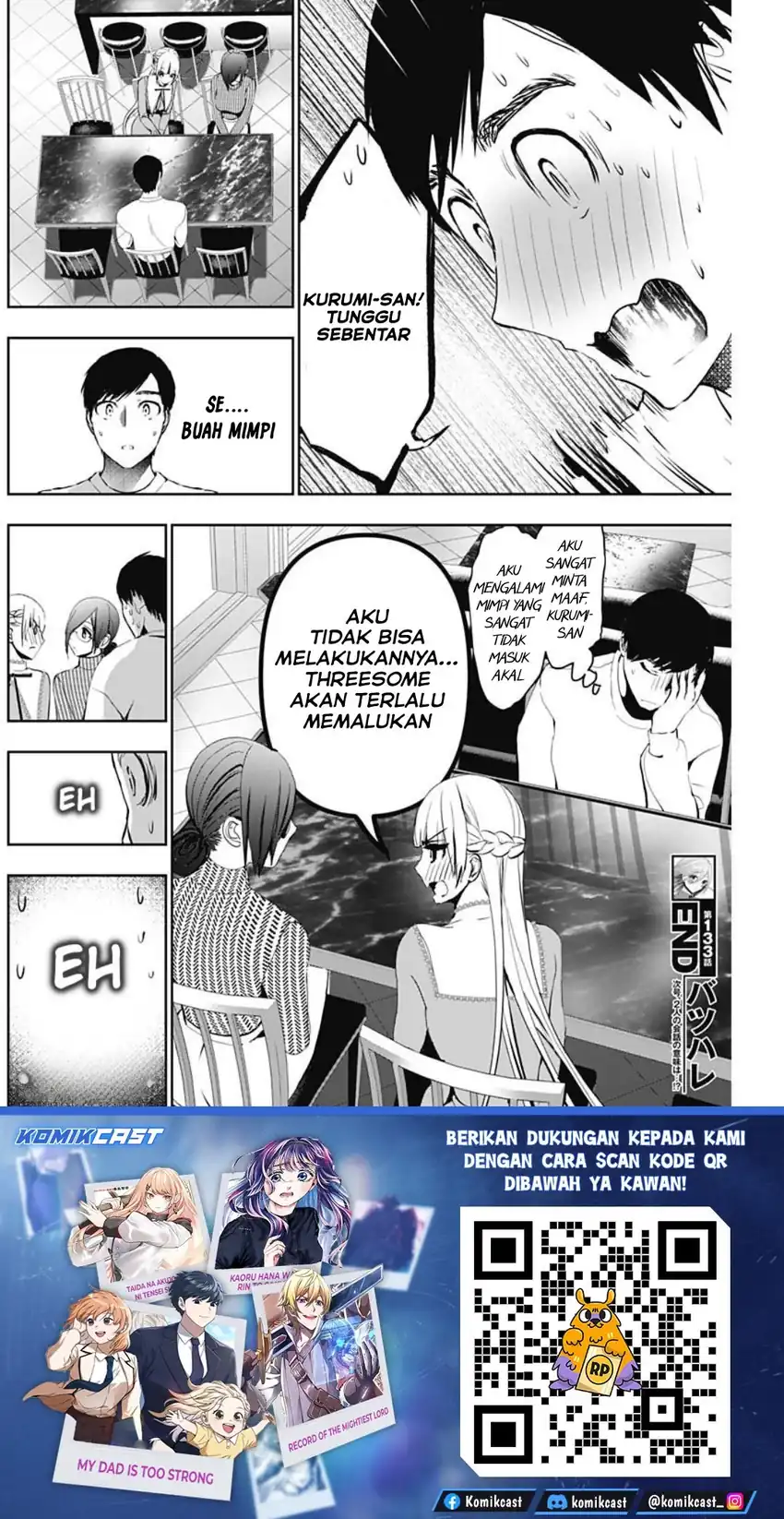 Batsu Harem Chapter 133 - halaman 13