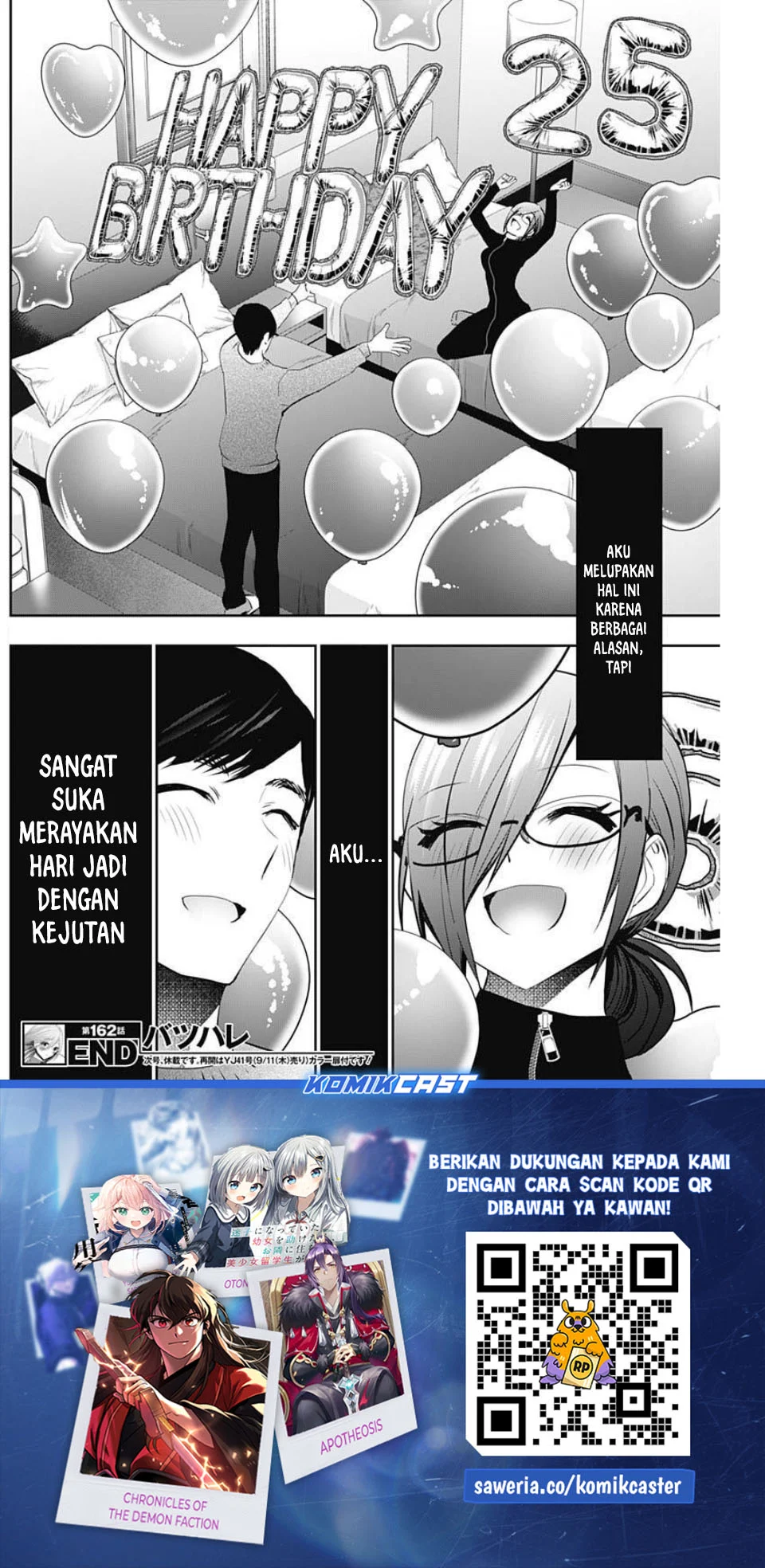 Batsu Harem Chapter 162 - halaman 12